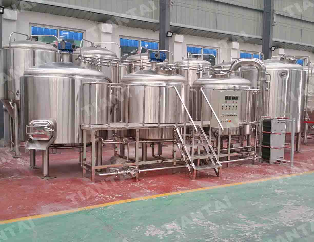 The Roughness requirements of the beer brewing tanks